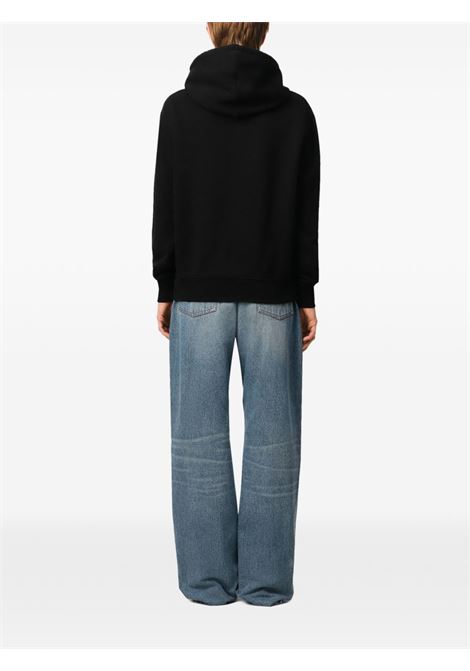 felpa adc uomo nera AMI PARIS | BFUSW235.730001